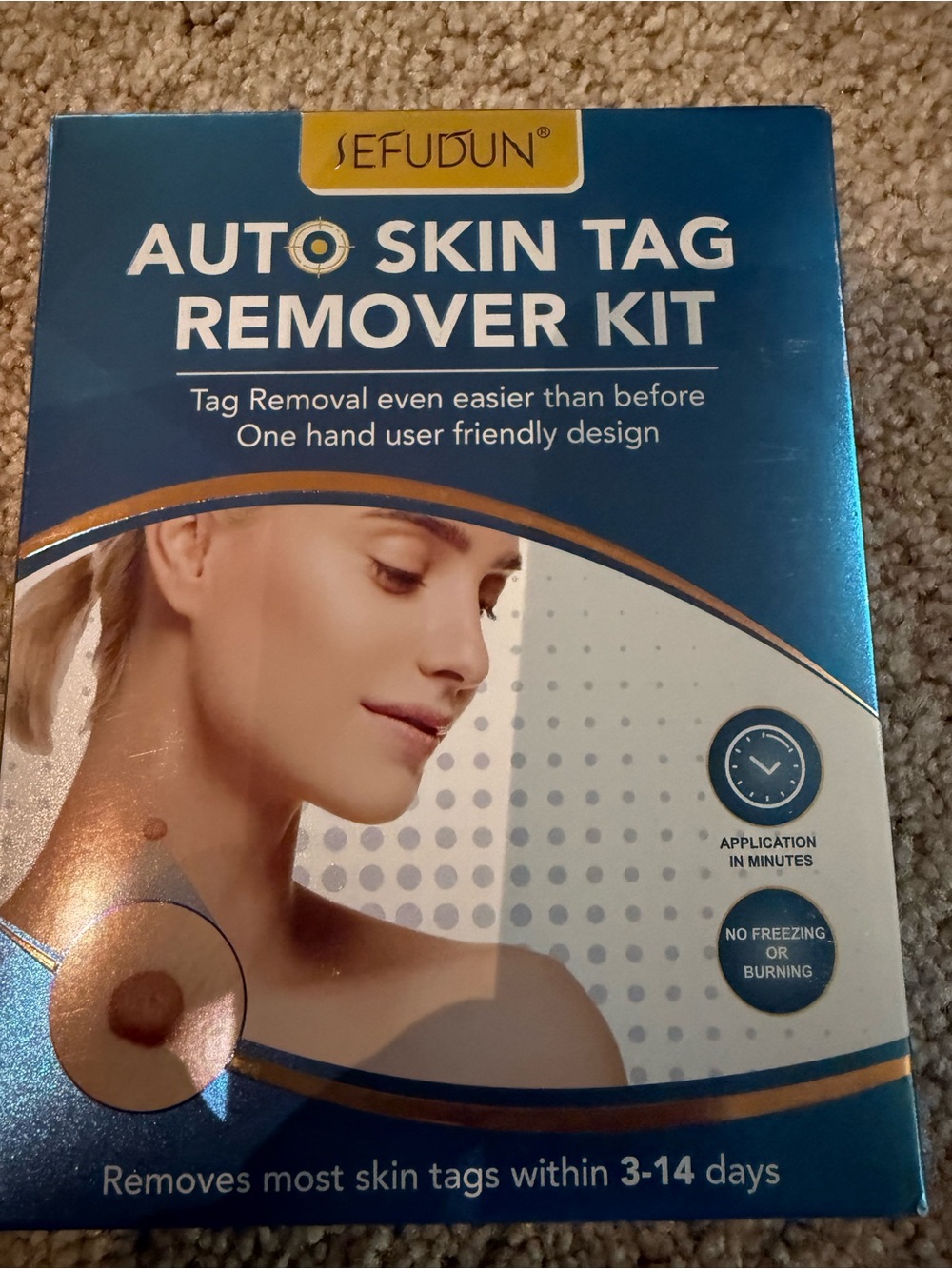Auto Skin Tag Remover Kit - Blue - Picture 1 of 3